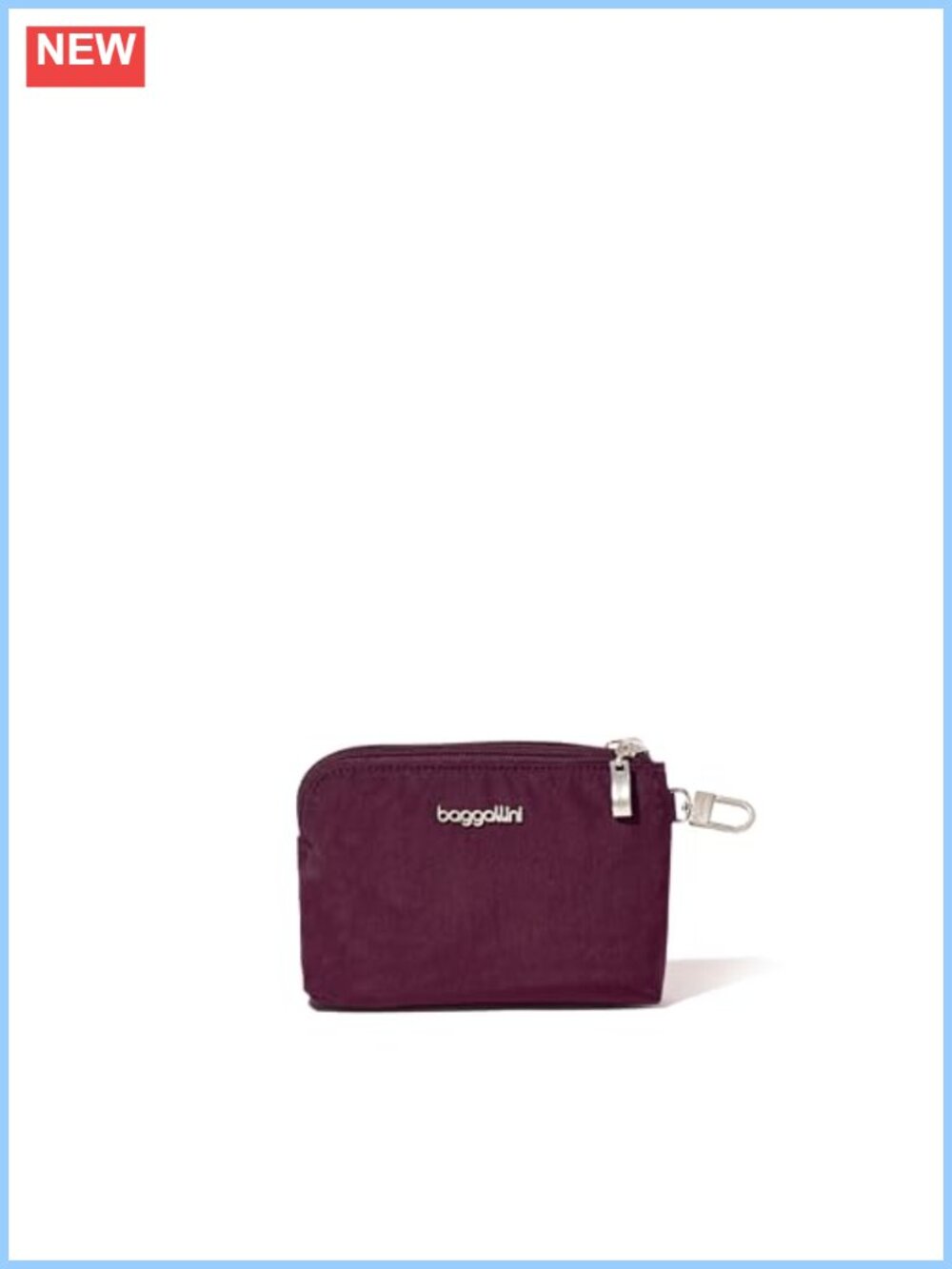 Baggallini RFID Wristlet Pouch Travel Wallet Water Repellent